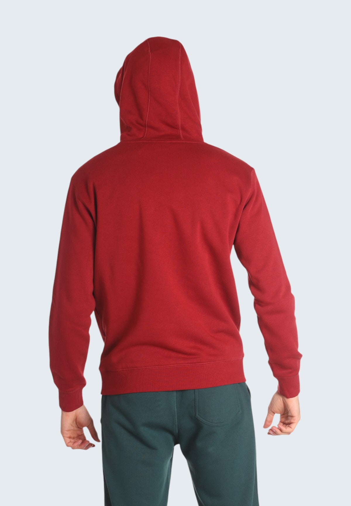 Felpa Pullover con Cappuccio Hoodie Patch Logo EHM250W24 Sun Dried Tomato