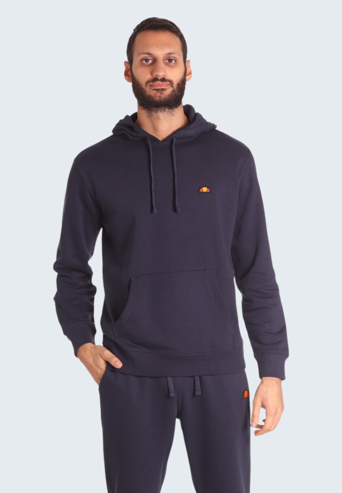 Felpa Pullover con Cappuccio Hoodie Patch Logo EHM250W24 Salute