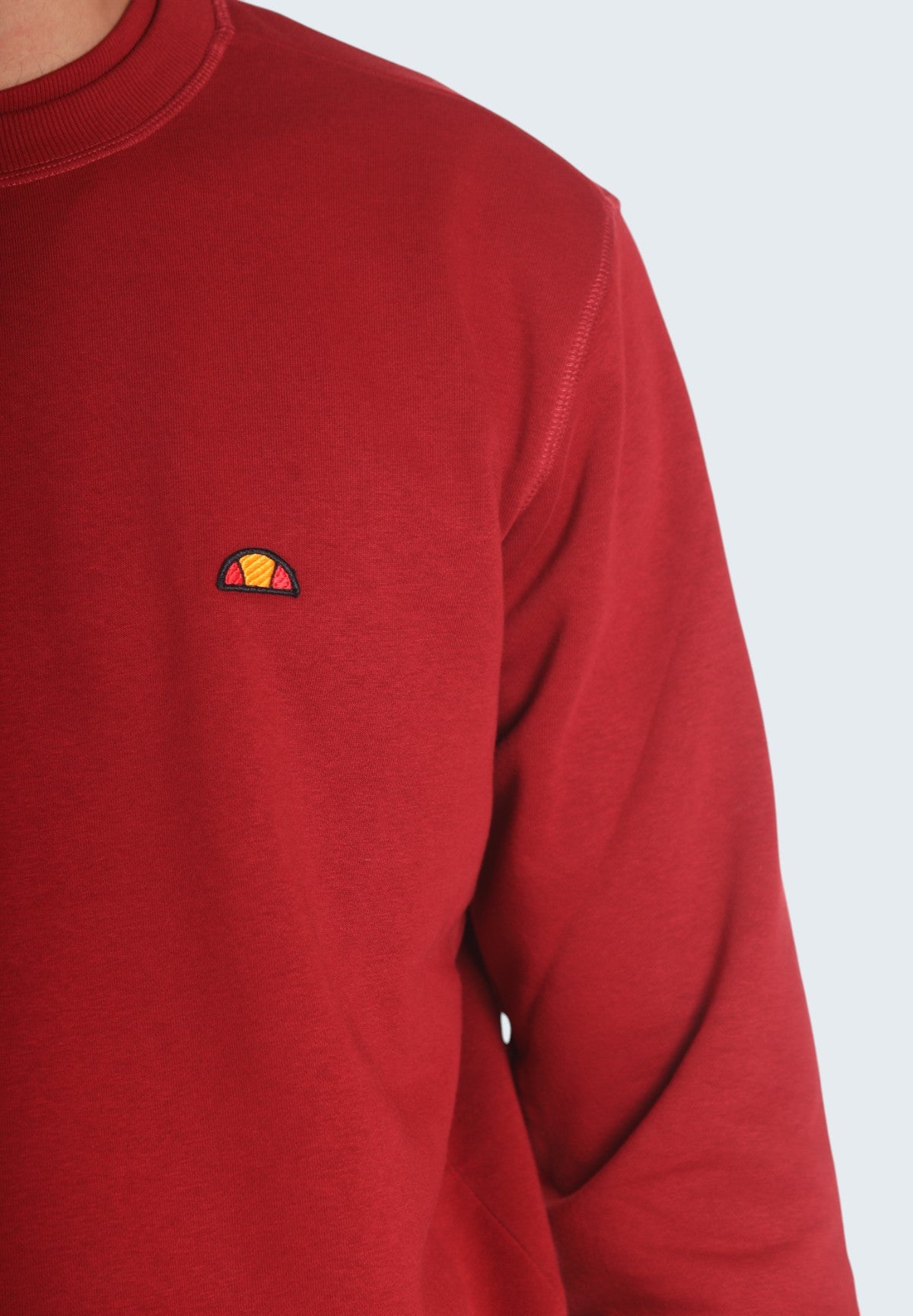 Felpa Girocollo Crew Neck Patch Logo EHM251W24 Sun Dried Tomato