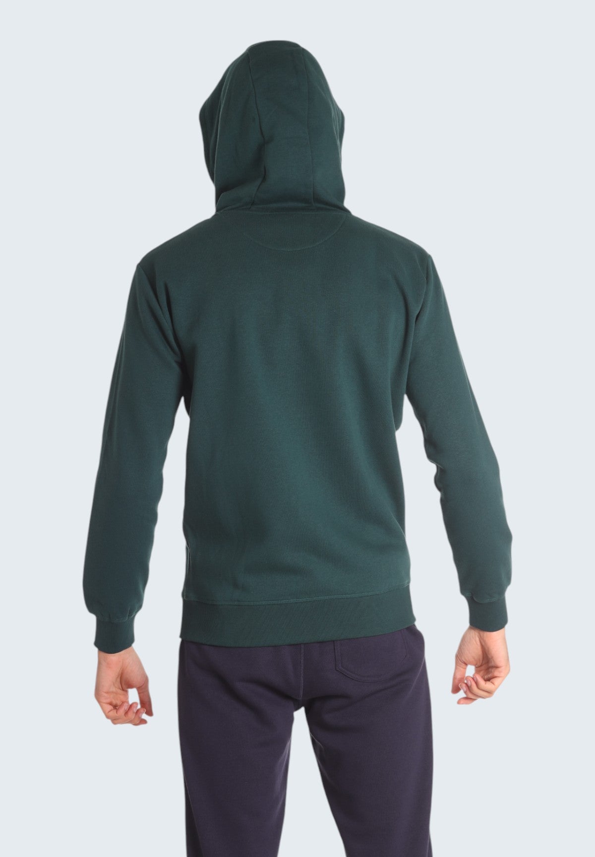 Felpa Full-Zip con Cappuccio Hoodie Full Zip Patch Logo EHM252W24 Ponderosa Pine