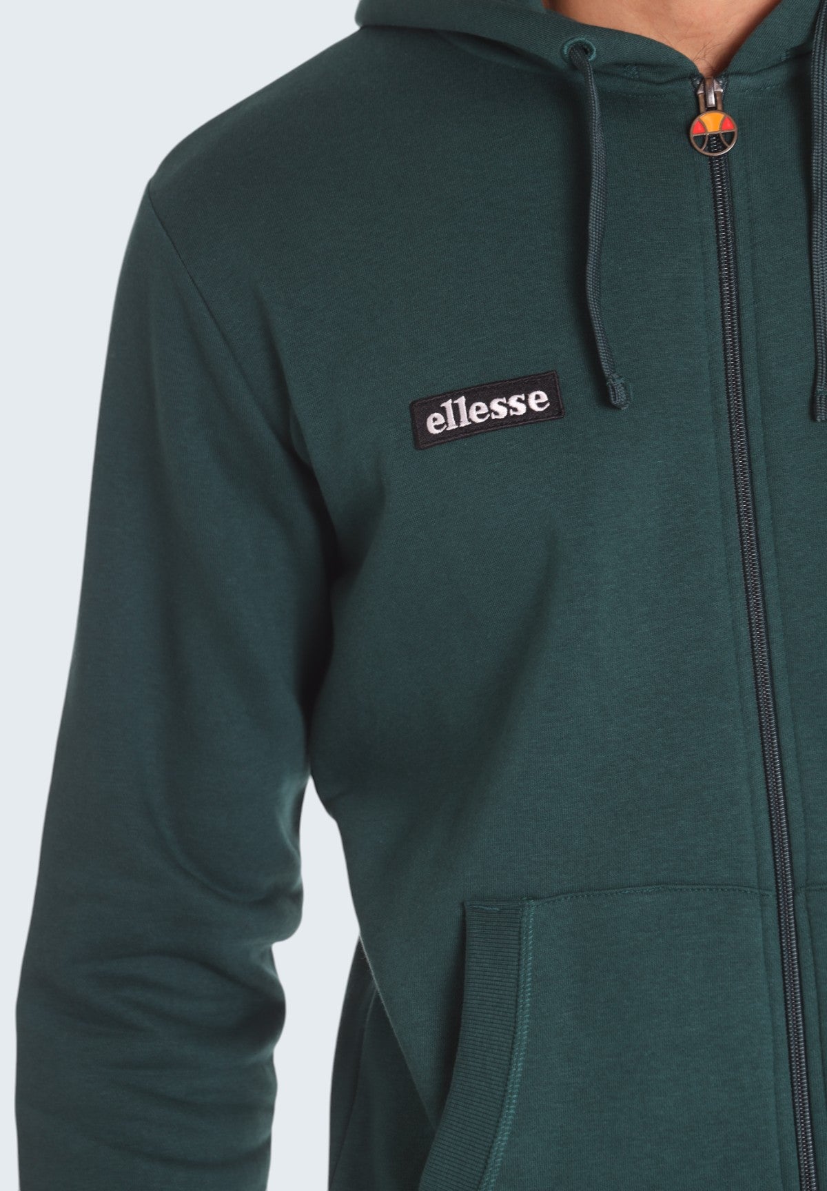 Felpa Full-Zip con Cappuccio Hoodie Full Zip Patch Logo EHM252W24 Ponderosa Pine