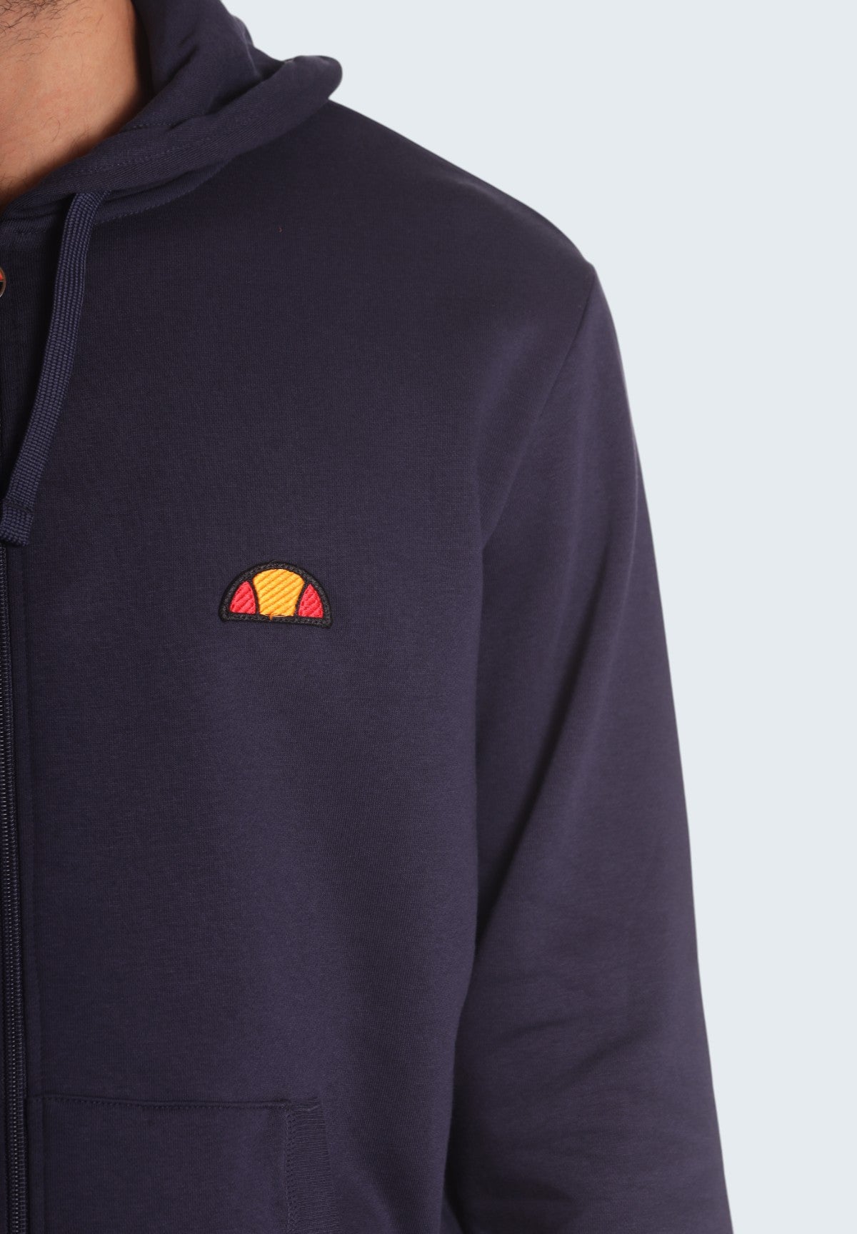 Felpa Full-Zip con Cappuccio Hoodie Full Zip Patch Logo EHM252W24 Salute