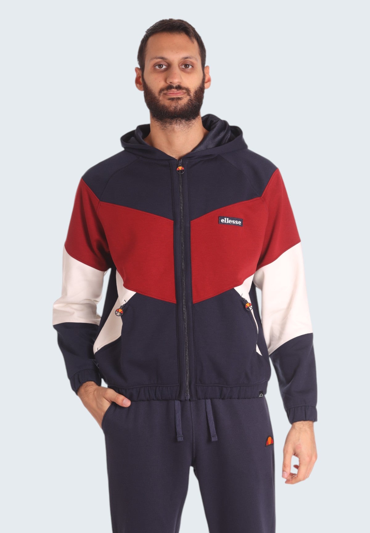 Felpa Full-Zip con Cappuccio Hoodie Full Zip Sartoria EHM272W24 Salute