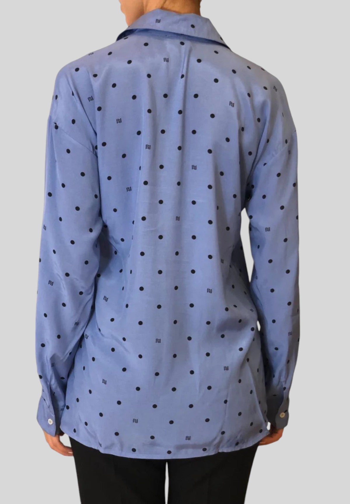 Camicia a Maniche Lunghe 2425116211200 GANGE Cielo