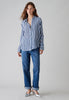 Emme Marella Camicia A Maniche Lunghe Ixie Blu