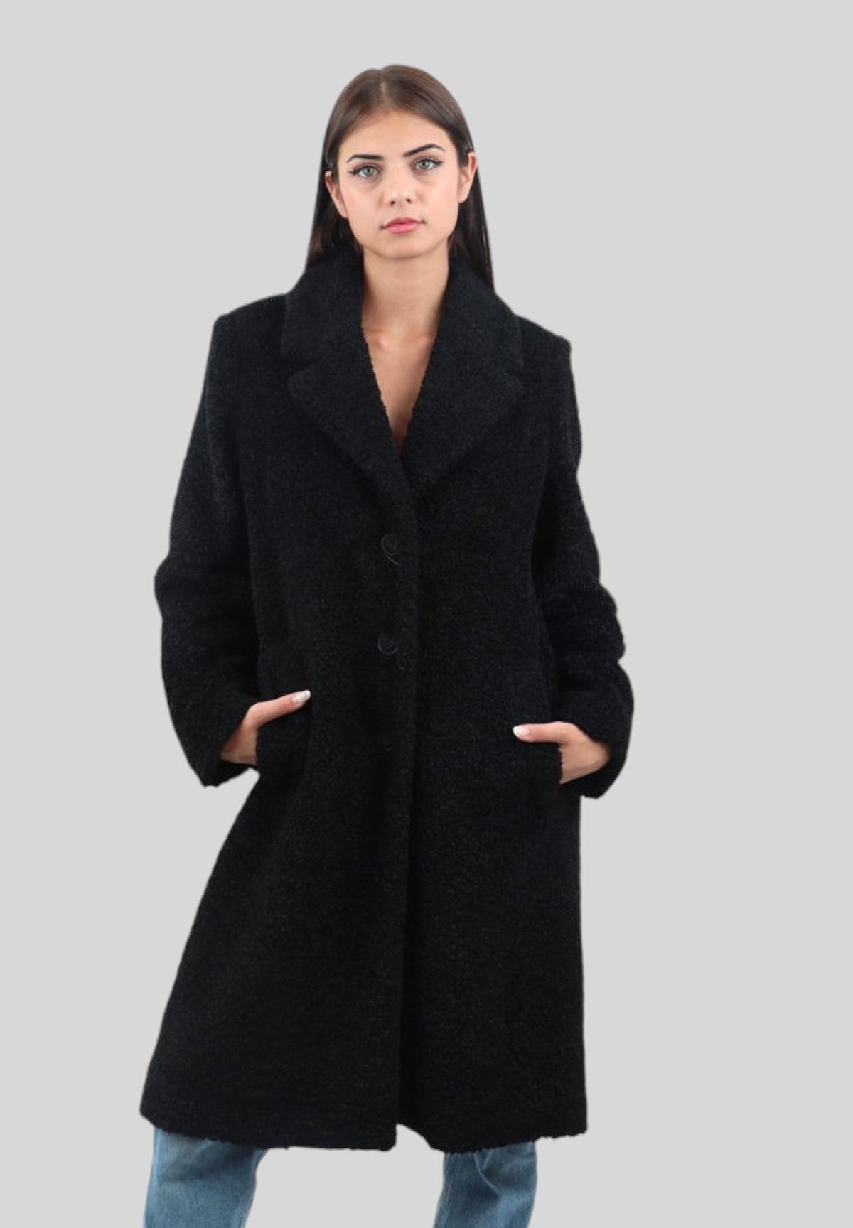 Cappotto 2425906042200 NUBE Nero