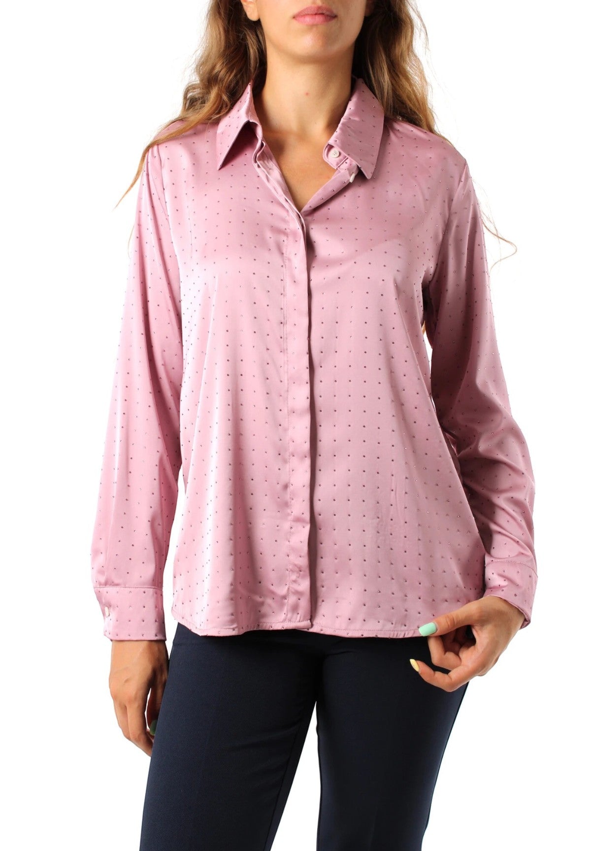 Camicia a Maniche Lunghe 2425116081200 RADIAL Malva