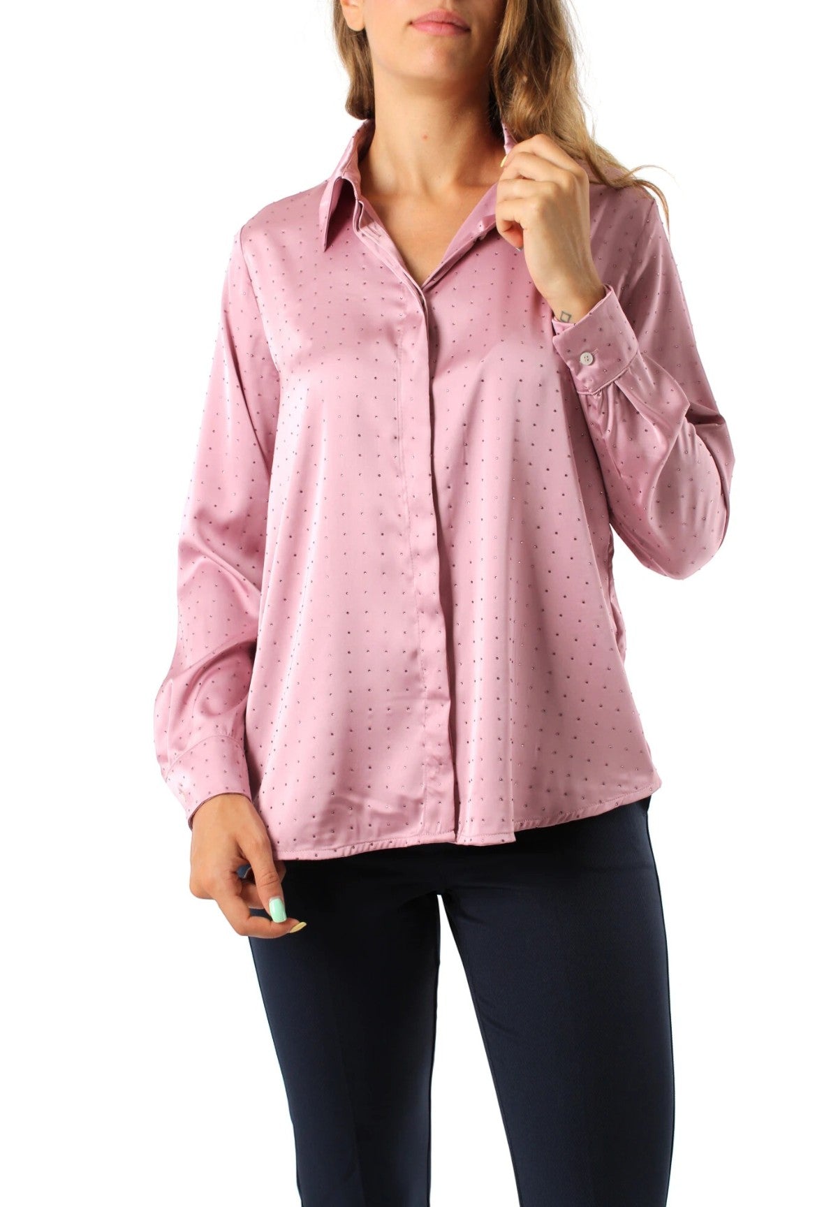 Camicia a Maniche Lunghe 2425116081200 RADIAL Malva