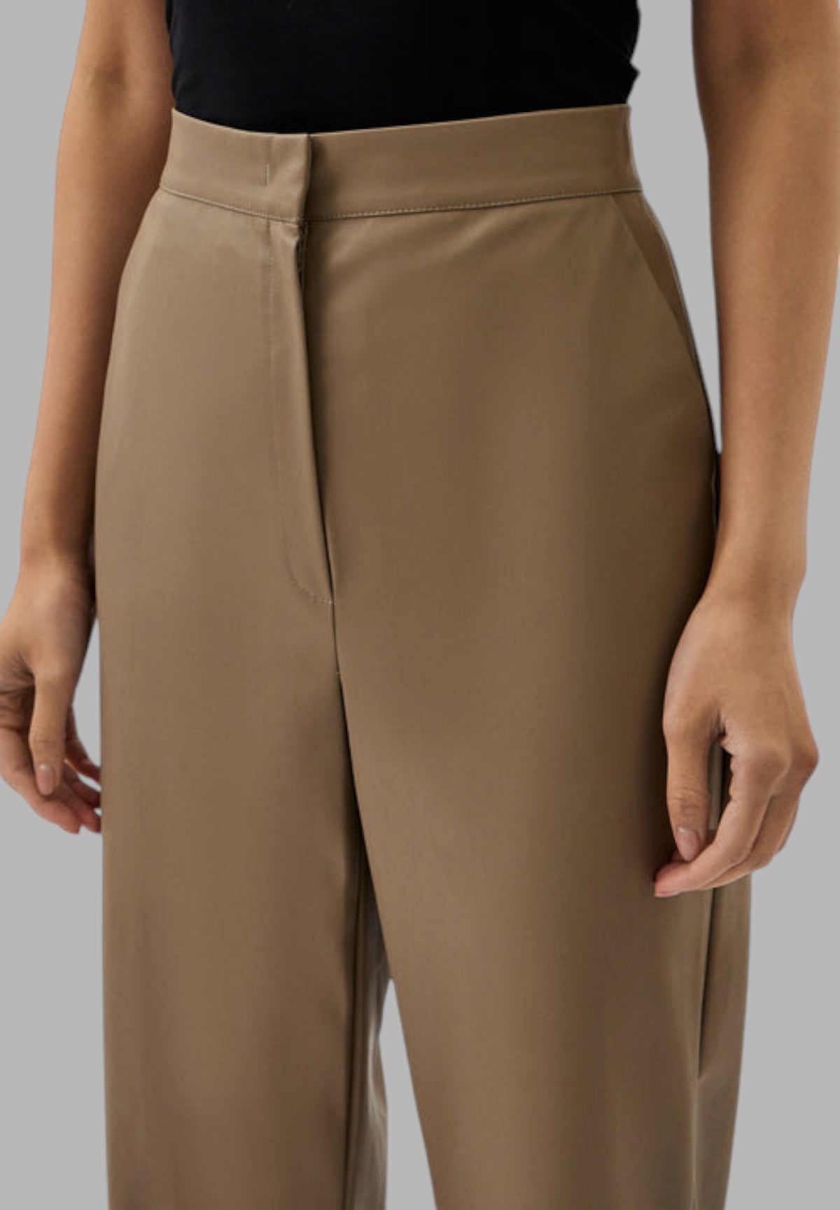 Pantaloni 2425786031200 SILVANA Marrone Beige