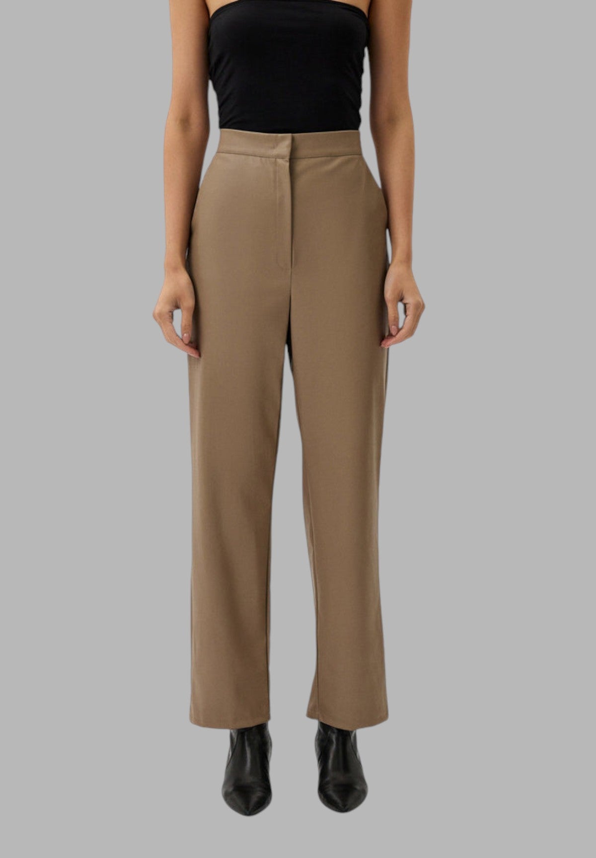 Pantaloni 2425786031200 SILVANA Marrone Beige