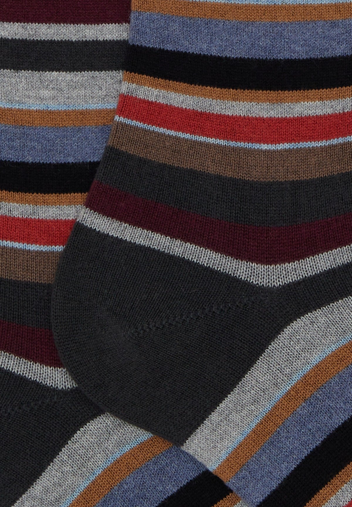 Calzini Lungo cotone e cashmere righe micro AP102852 Multicolor