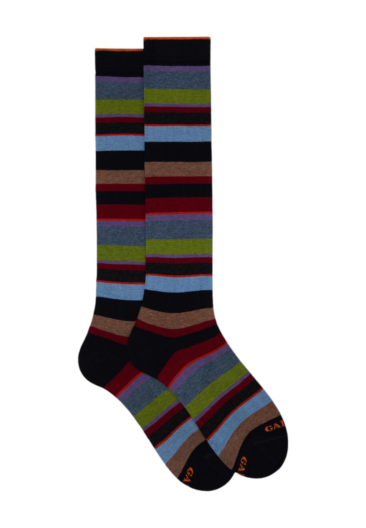 Calzini Lungo Co/Ea Righe Multi AP103413 Multicolor