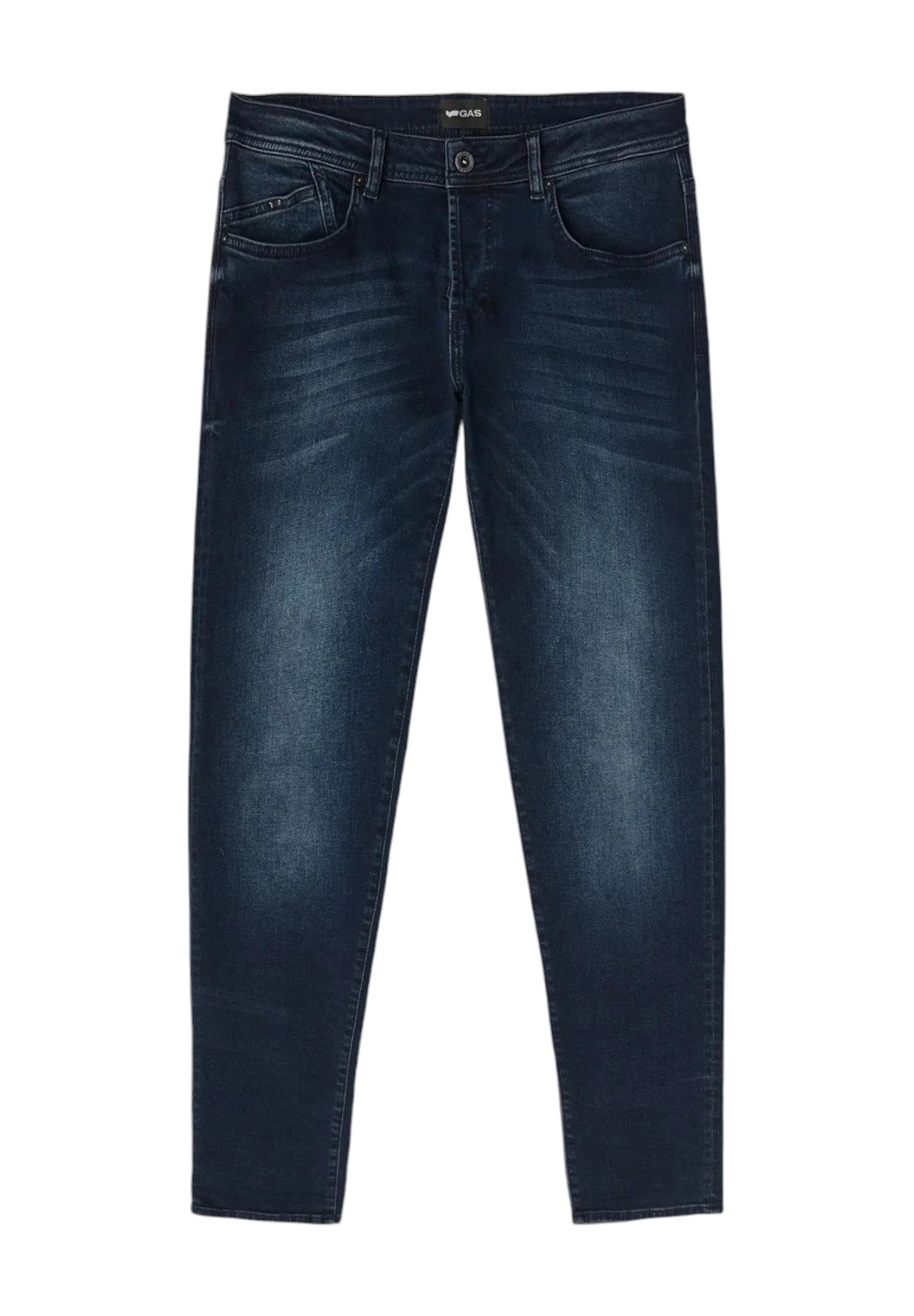 Jeans Kevin , Denim Str 10.9 Oz A7447 Darkblue Repai