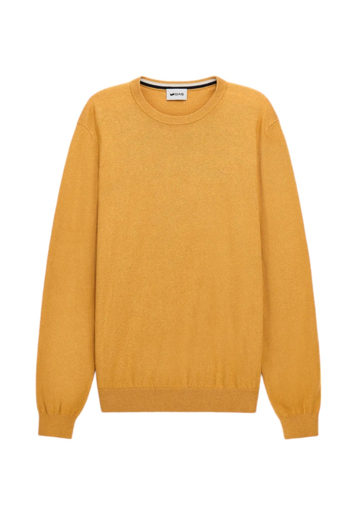 Maglione* Arlo , Cotton Kash A7609 Spicy Mustard