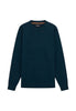 Gas Jeans Maglione* Akio Simple , Soft Wool/Vi Yarn 12 A7774 Navy Blue