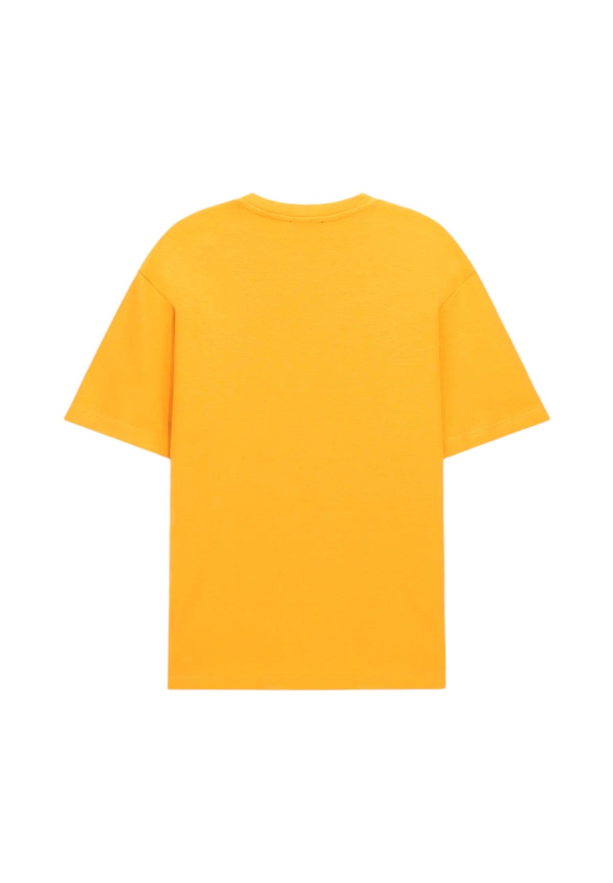 T-shirt a Maniche Corte Dharis Micro Logo Br, Interlook Cotton/Poly A7792 Spicy Mustard