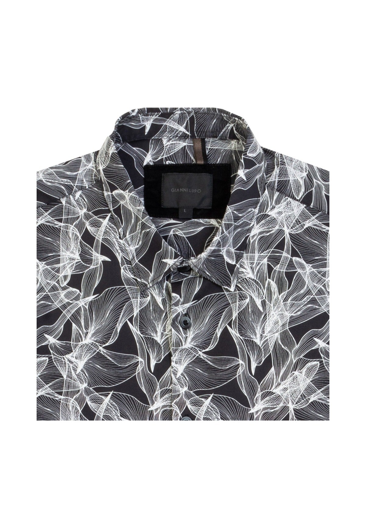 Camicia A Maniche Lunghe Gl101da Black