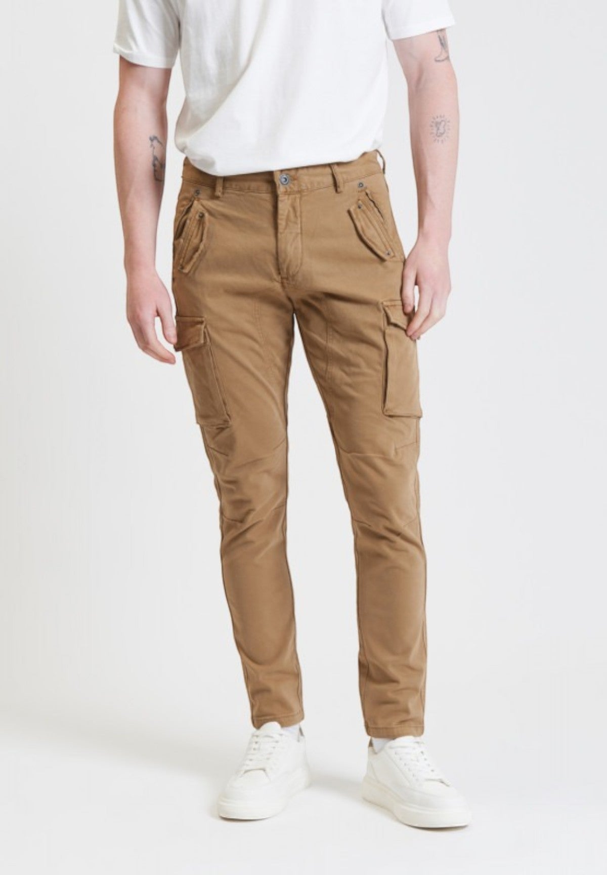 Pantaloni Cargo GL2363-F24 Camel