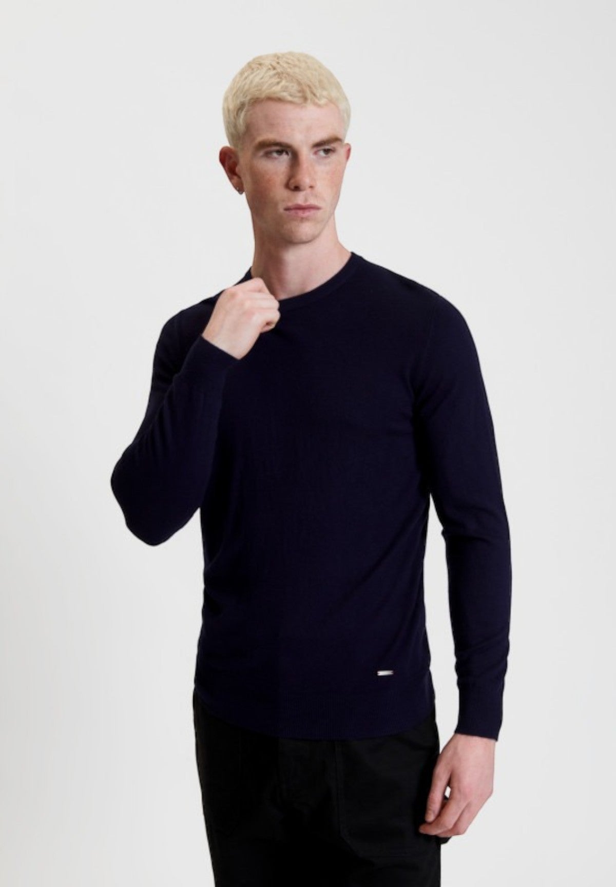 Maglione* M. Girocollo GL33398-F24 Deep Blue