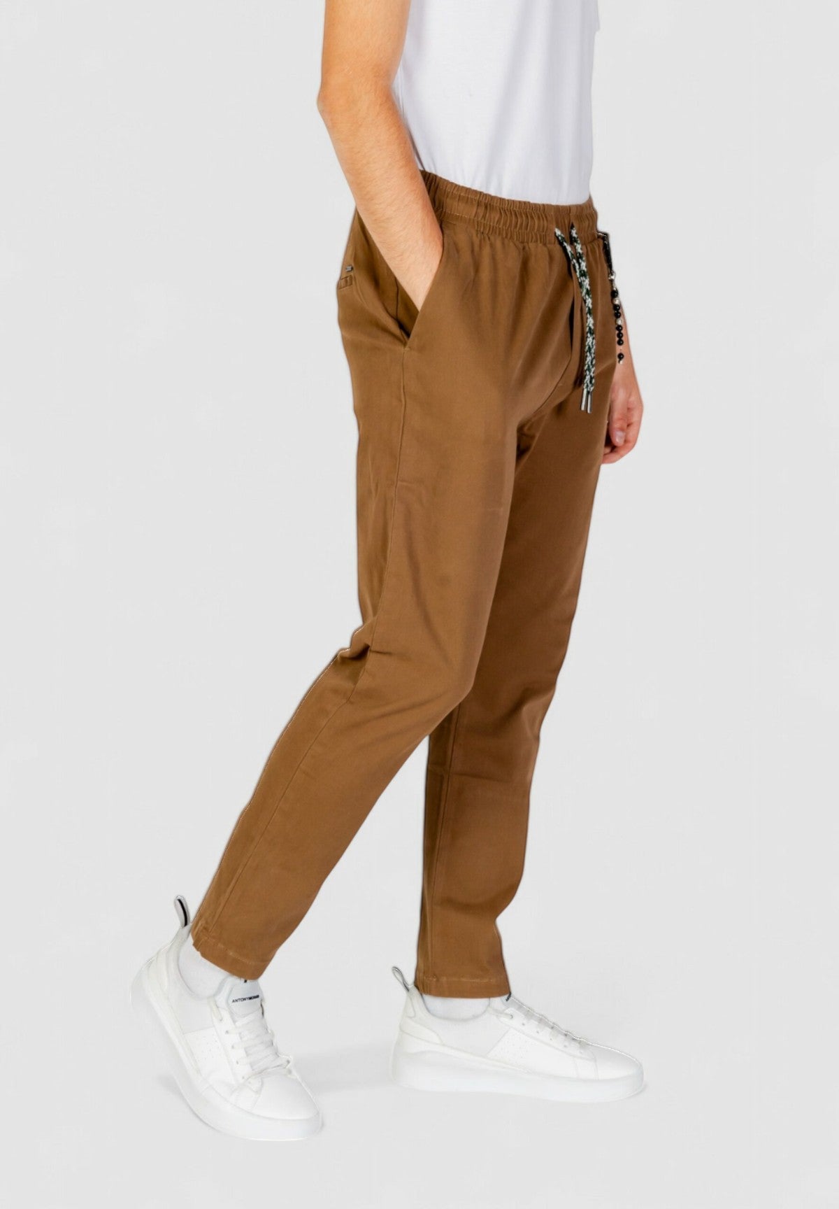 Pantaloni Tuta Leonard GL5109BD-F24 Tobacco