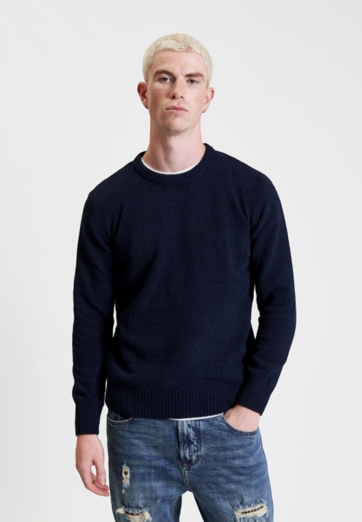 Maglione Girocollo M. Girocollo GL535S-F24 Navy