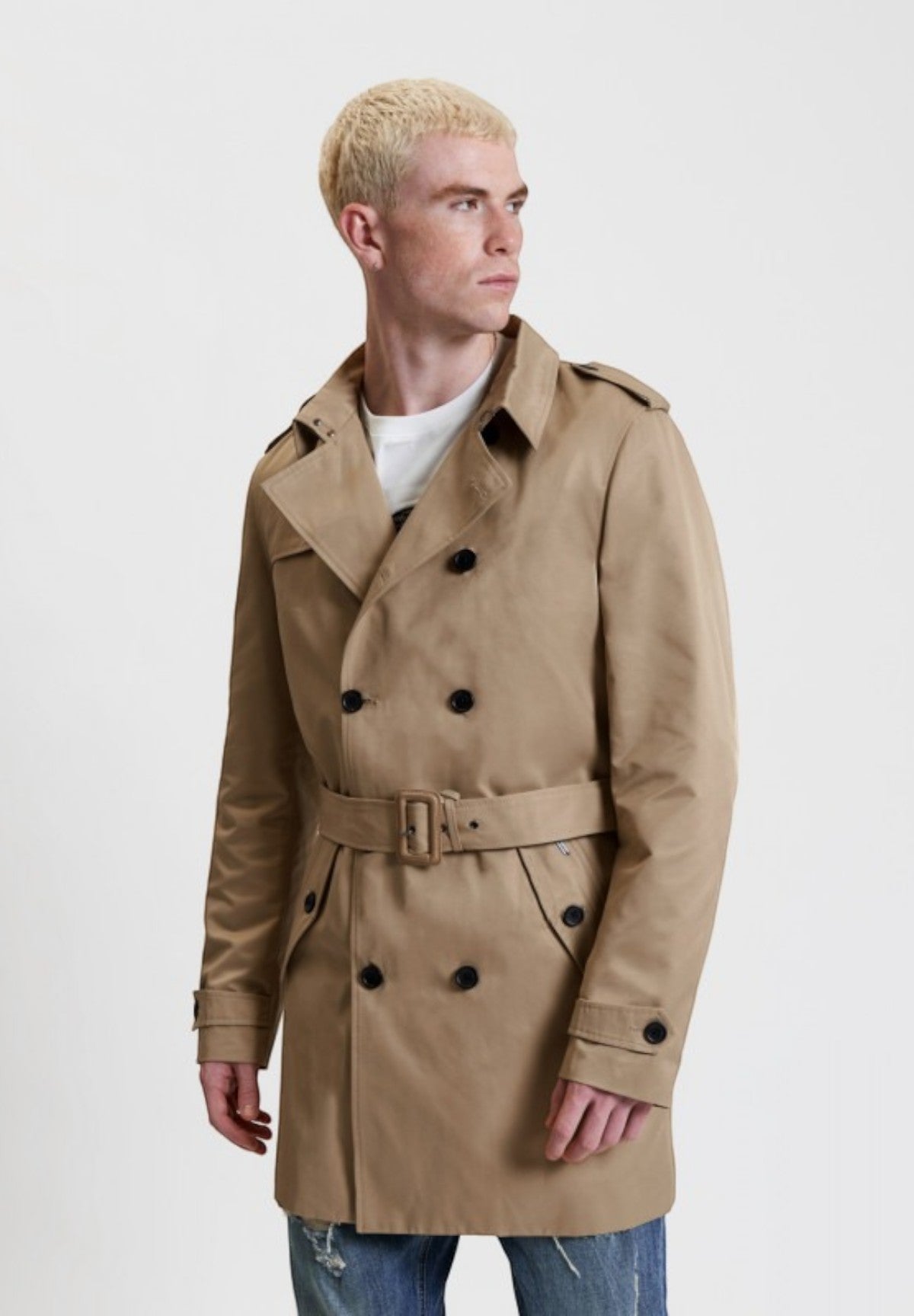 Impermeabile Trench GL9791 Camel