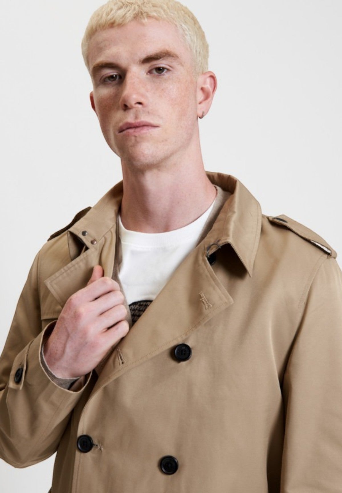 Impermeabile Trench GL9791 Camel