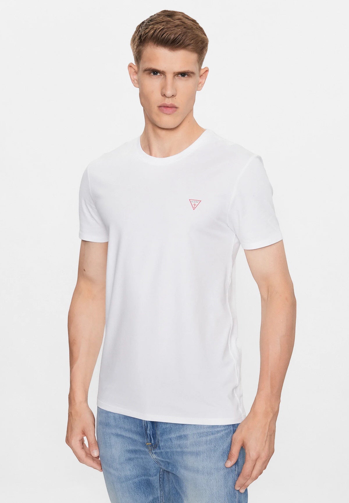 T-shirt a Maniche Corte Cn Ss Core Tee Str M2YI24 Pure White