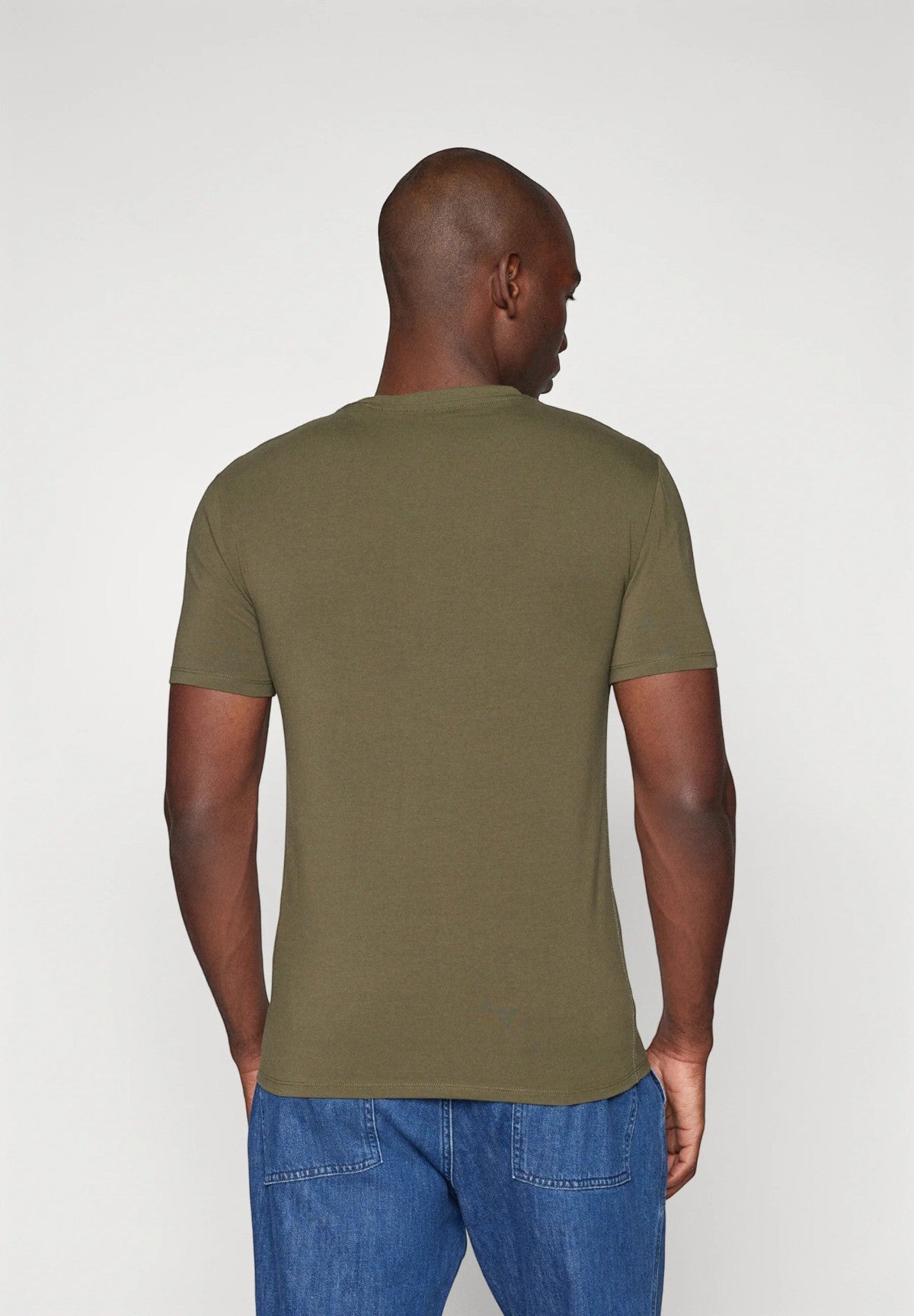 T-shirt a Maniche Corte Cn Ss Core Tee Str M2YI24 Olive Morning