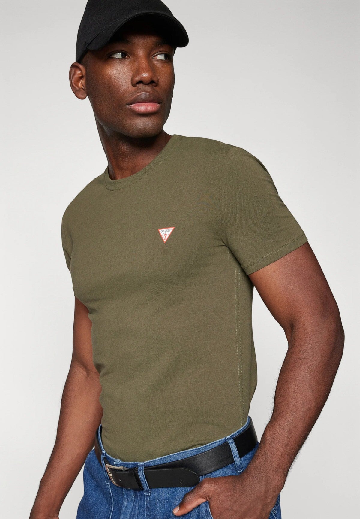 T-shirt a Maniche Corte Cn Ss Core Tee Str M2YI24 Olive Morning