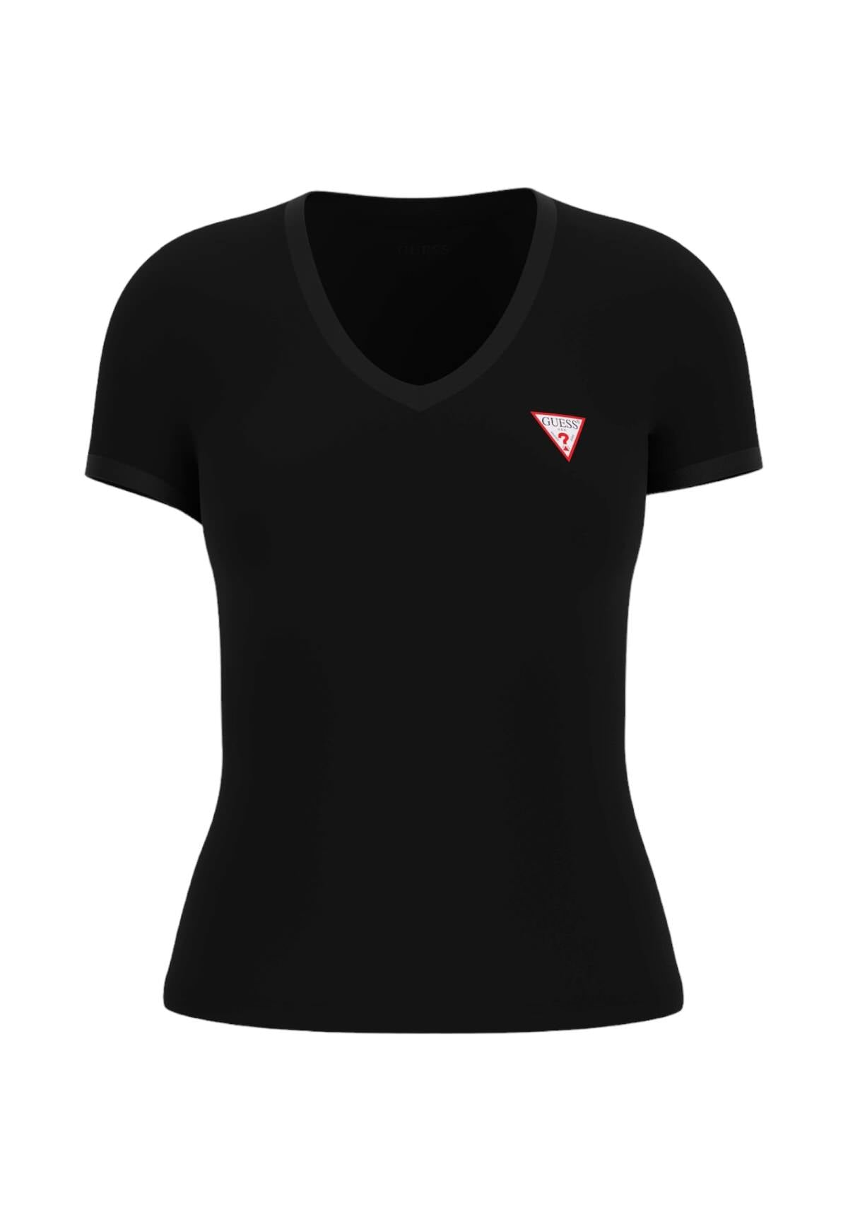 T-shirt a Maniche Corte Ss Vn Mini Triangle Tee W2YI45 Jet Black A996