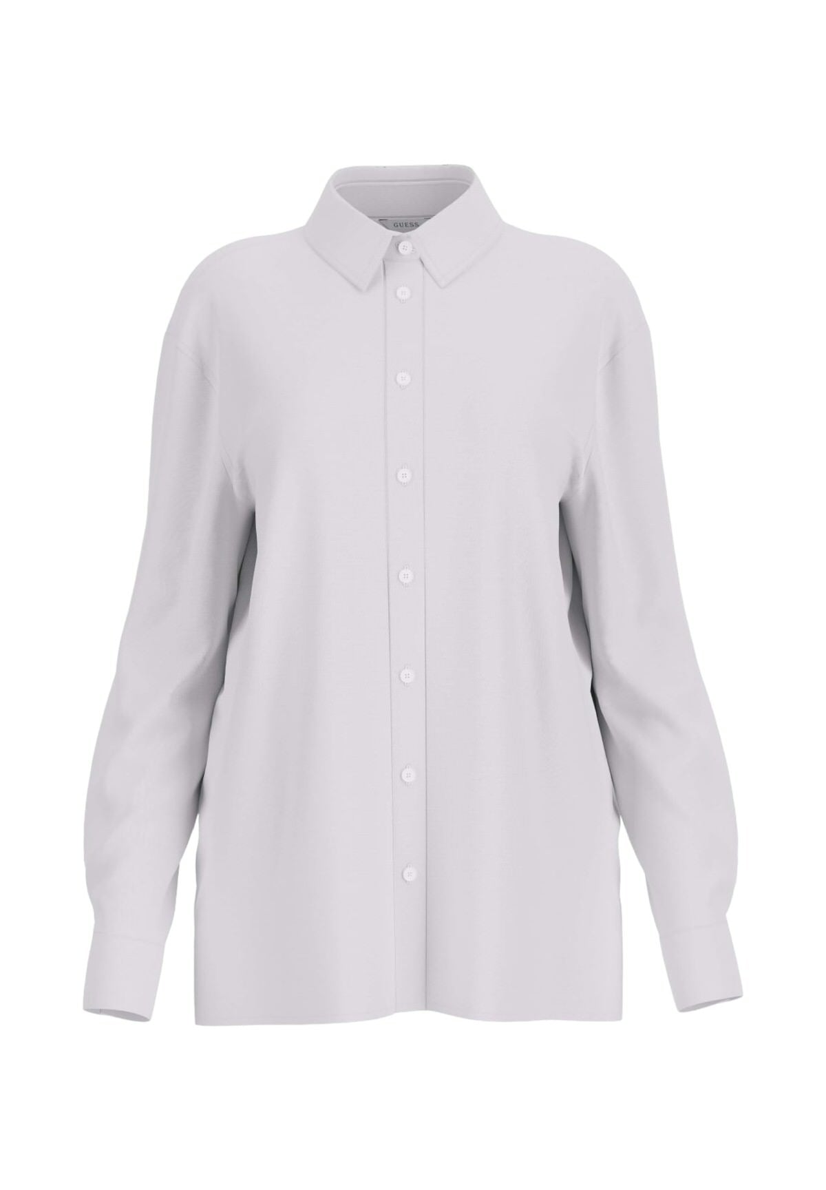 Camicia a Maniche Lunghe Ls Erica Oversized Shirt W4RH92 Pure White