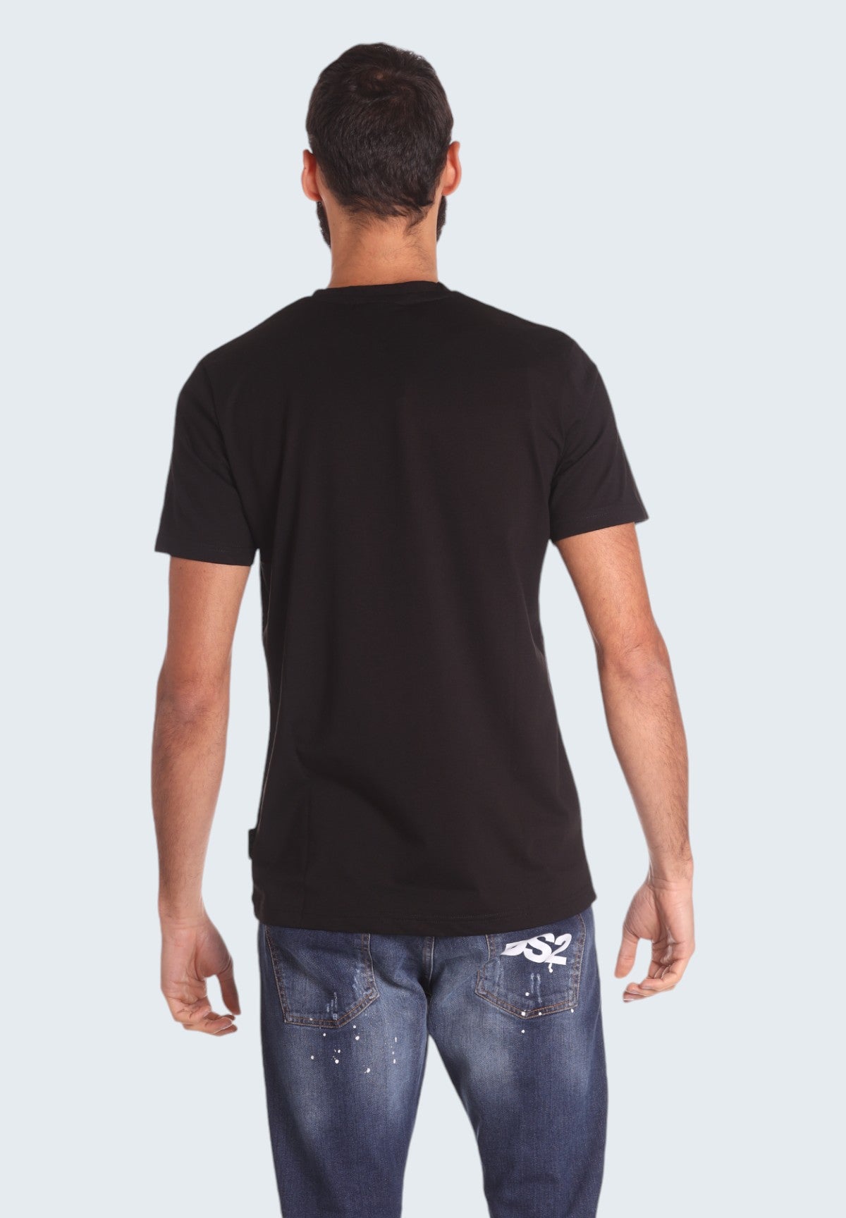 T-shirt con Stampa IU9013T Nero, Nero