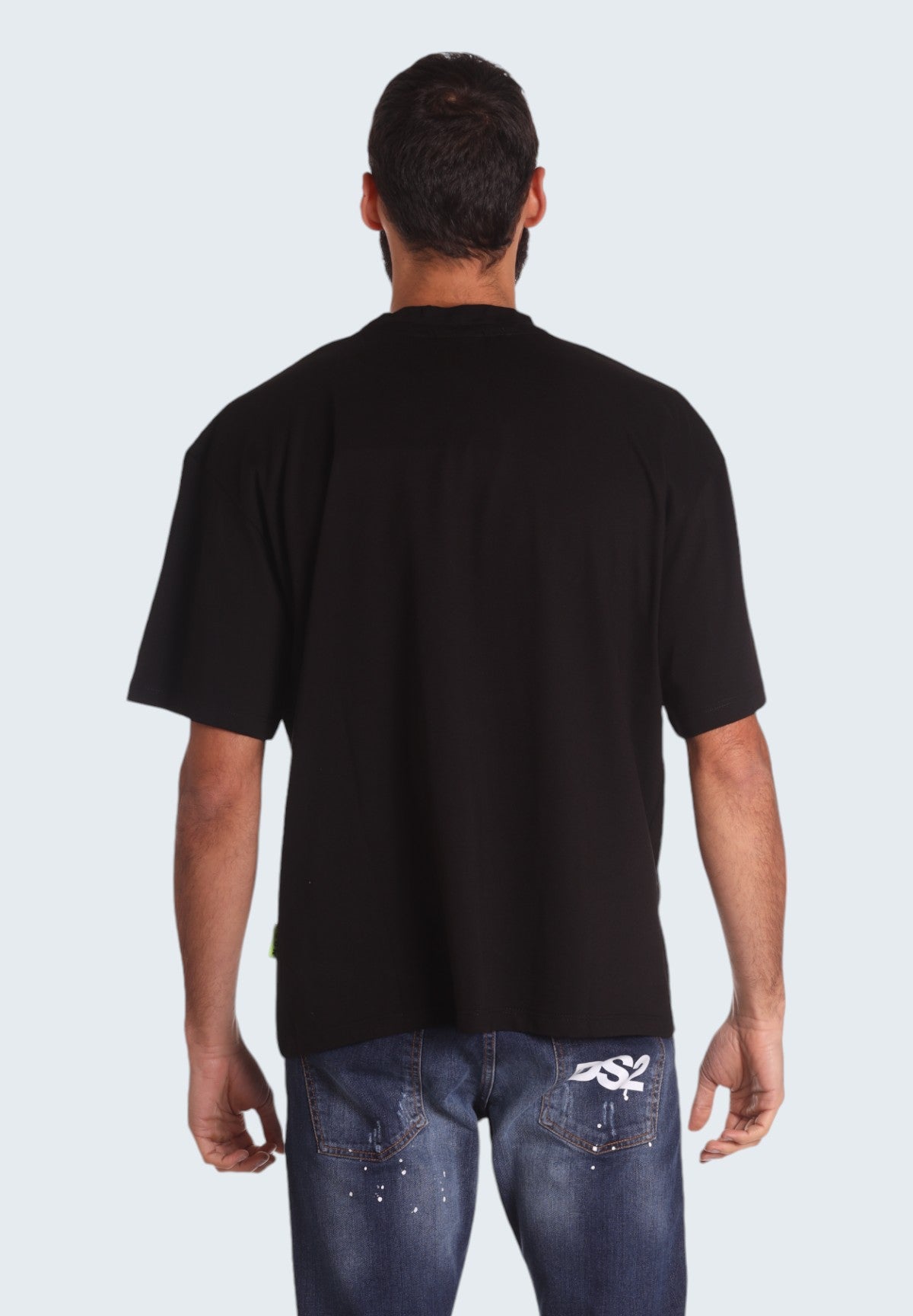 T-shirt con Stampa t-shirt m/m IU9075T Nero