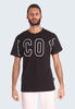 Icon T-shirt con Stampa T-Shirt Oversize IU9136T Nero