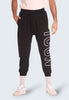 Icon Pantaloni Tuta Jogger Con Stampa Laterale IU9137P Nero