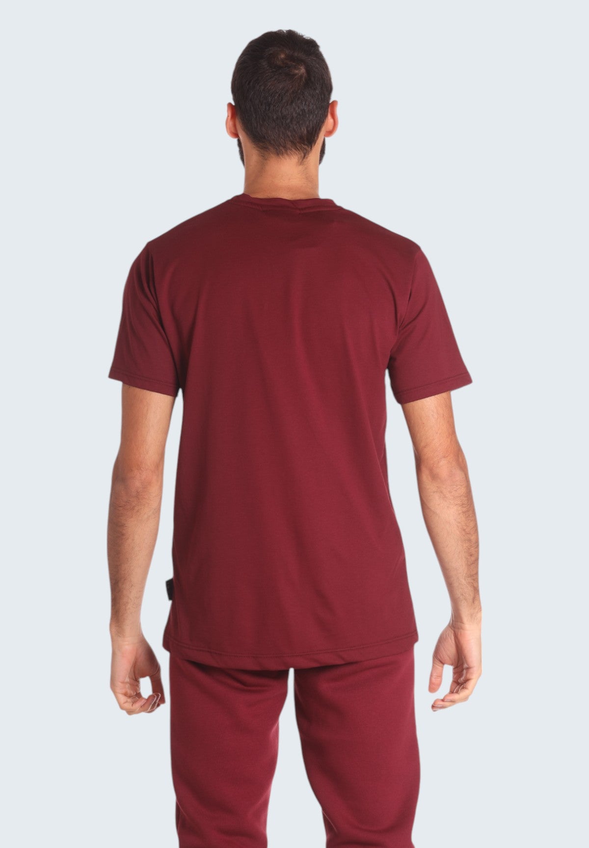 T-shirt con Stampa IU9203T Bordeaux