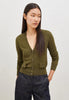 Marella Cardigan 2424346012200 DUELLO Verde militare