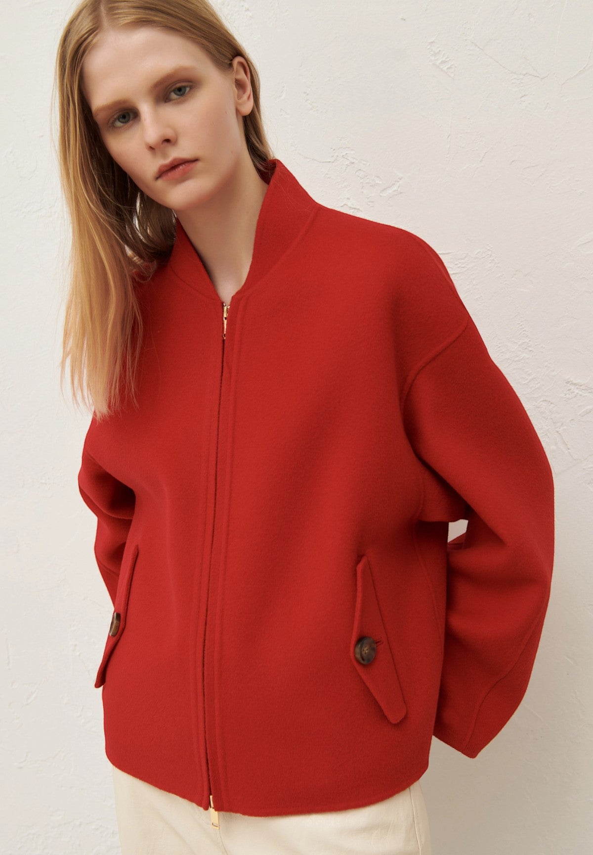 Cappotto Medusa Rosso