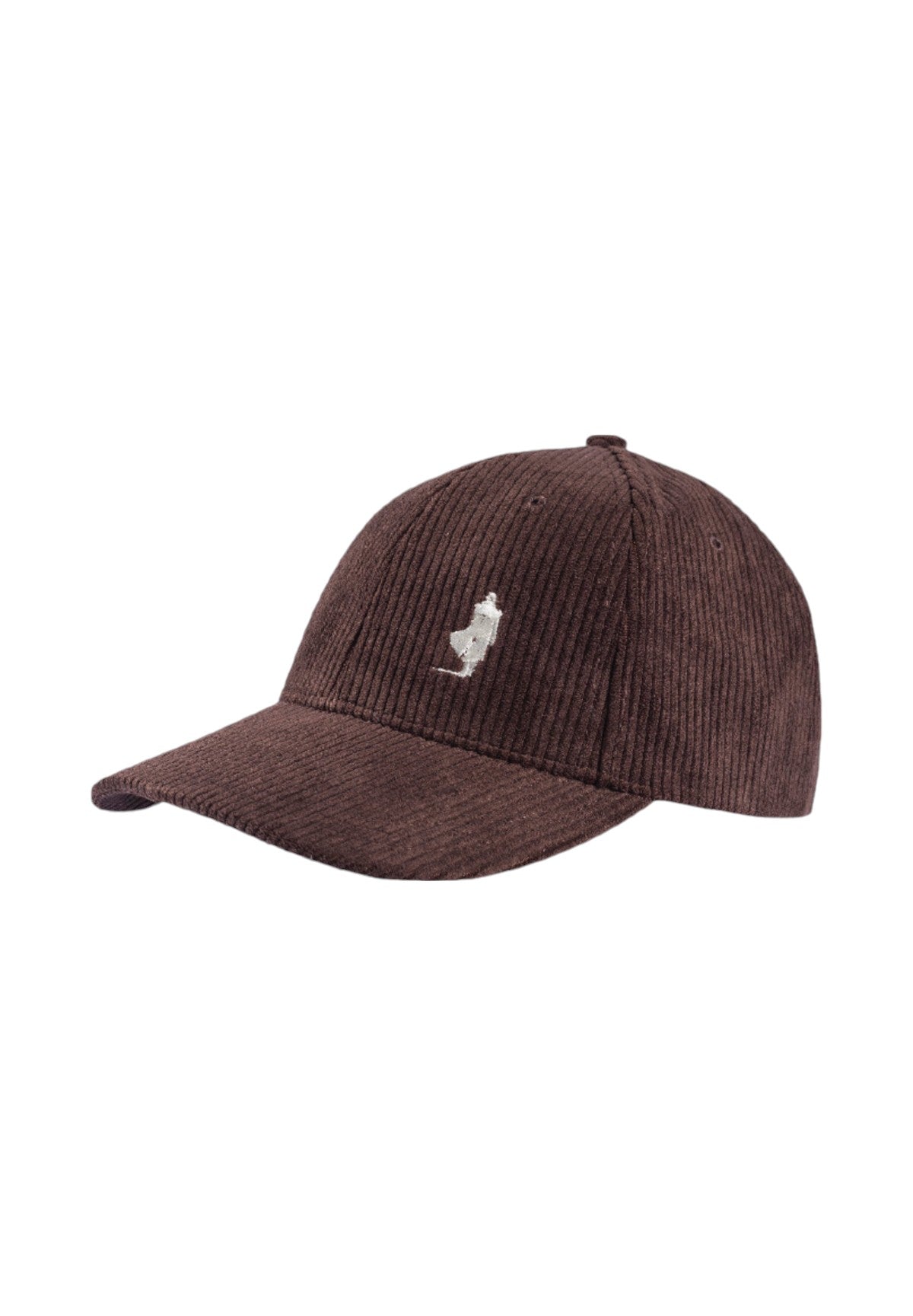 Cappello da Baseball Corduroy Cap With Logo 11MCP002-03904 Fudge Chocolate