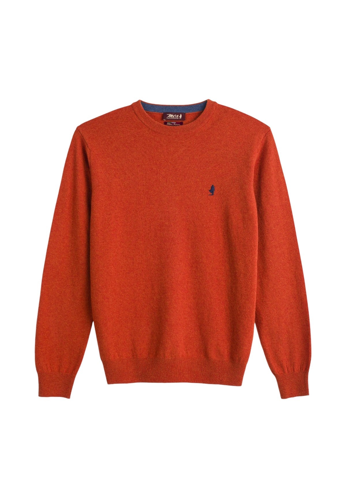 Maglione Girocollo G12 Lambswool Crewneck Knit 11MKN101-03501 Clay