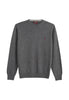 MCS Maglione Girocollo G12 Lambswool Crewneck Knit 11MKN101-03501 Dark Melange Gray