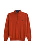 MCS Maglione Collo Alto G12 Lambswool Half-Zip Knit 11MKN103-03501 Clay