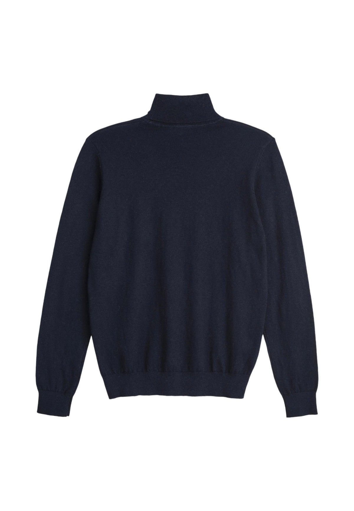 Maglione Collo Alto G12 Cotton/Wool Turtle Neck Knit 11MKN111-03504 Blue Navy