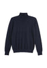 MCS Maglione Collo Alto G12 Cotton/Wool Turtle Neck Knit 11MKN111-03504 Pitch Black