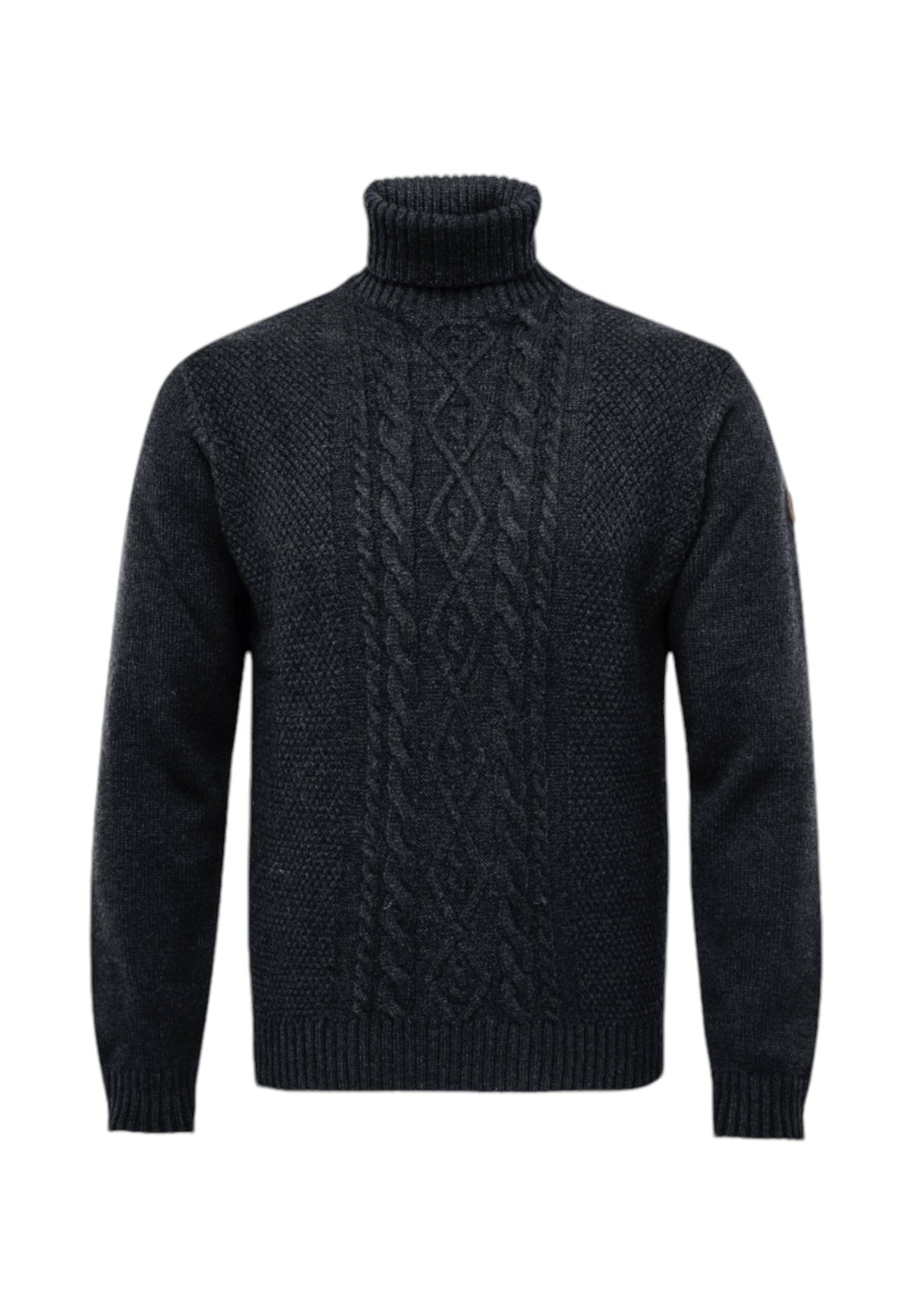 Maglione Collo Alto G7 Wool Blend Turtle Neck Knit 11MKN121-03510 Blue Navy