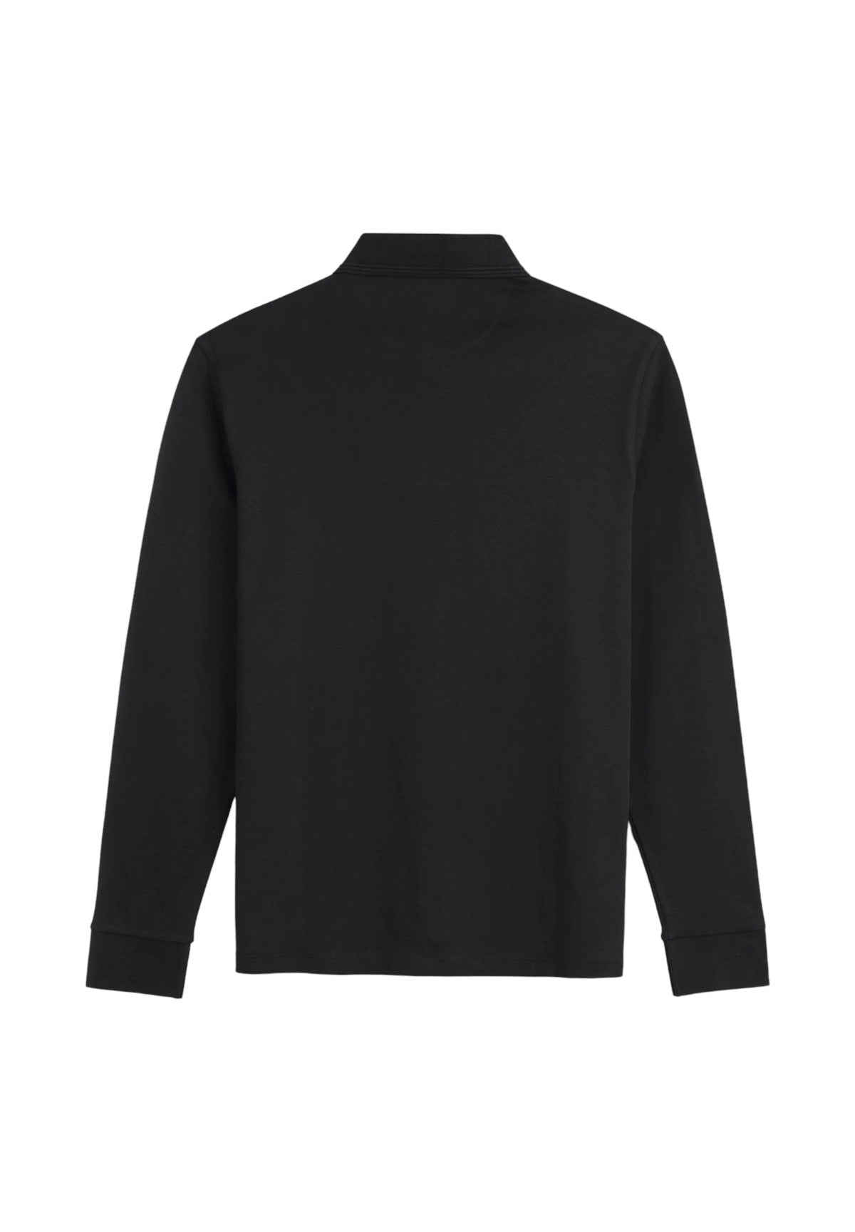 Polo Piqué Interlock Long Sleeve Polo 11MPS020-03301 Pitch Black