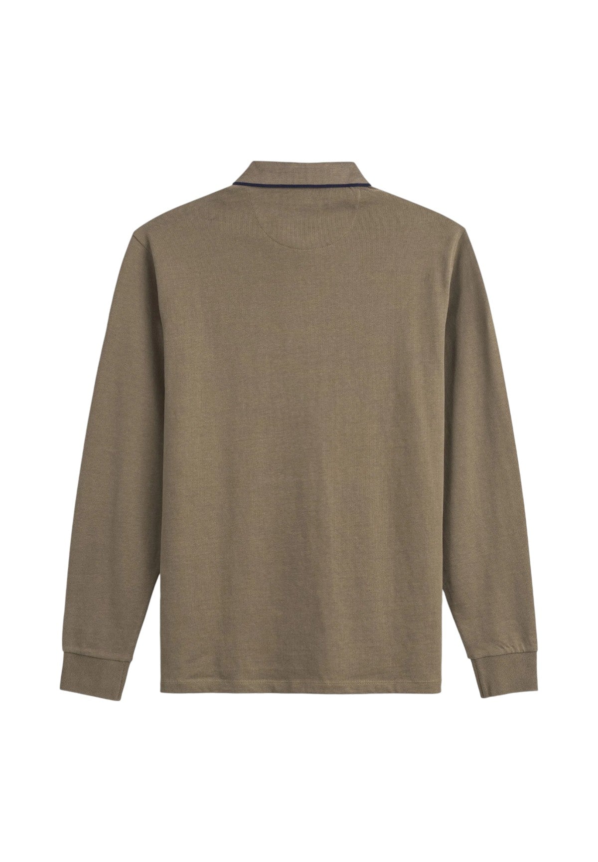 Polo Jersey Heavy Jersey Long Sleeve Polo 11MPS021-03302 Autumn Green