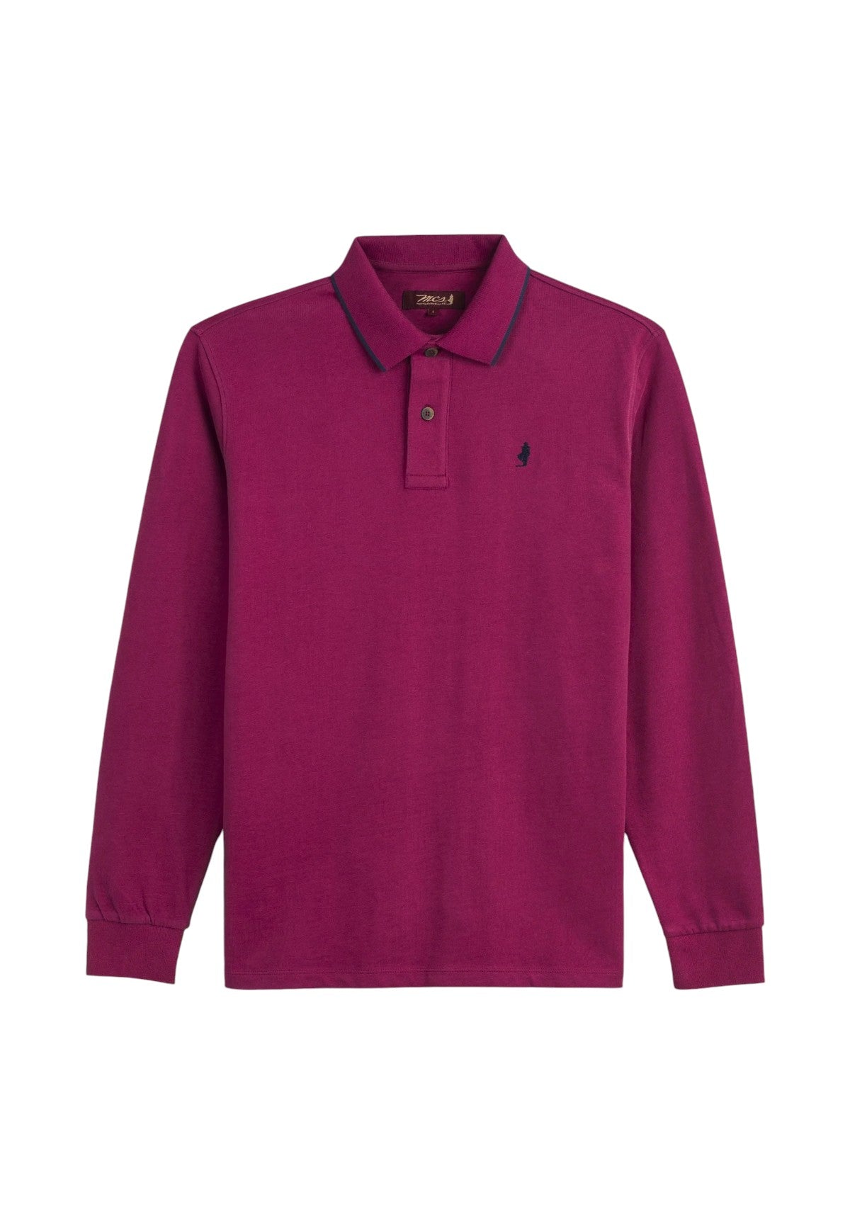 Polo Jersey Heavy Jersey Long Sleeve Polo 11MPS021-03302 Oriental Red