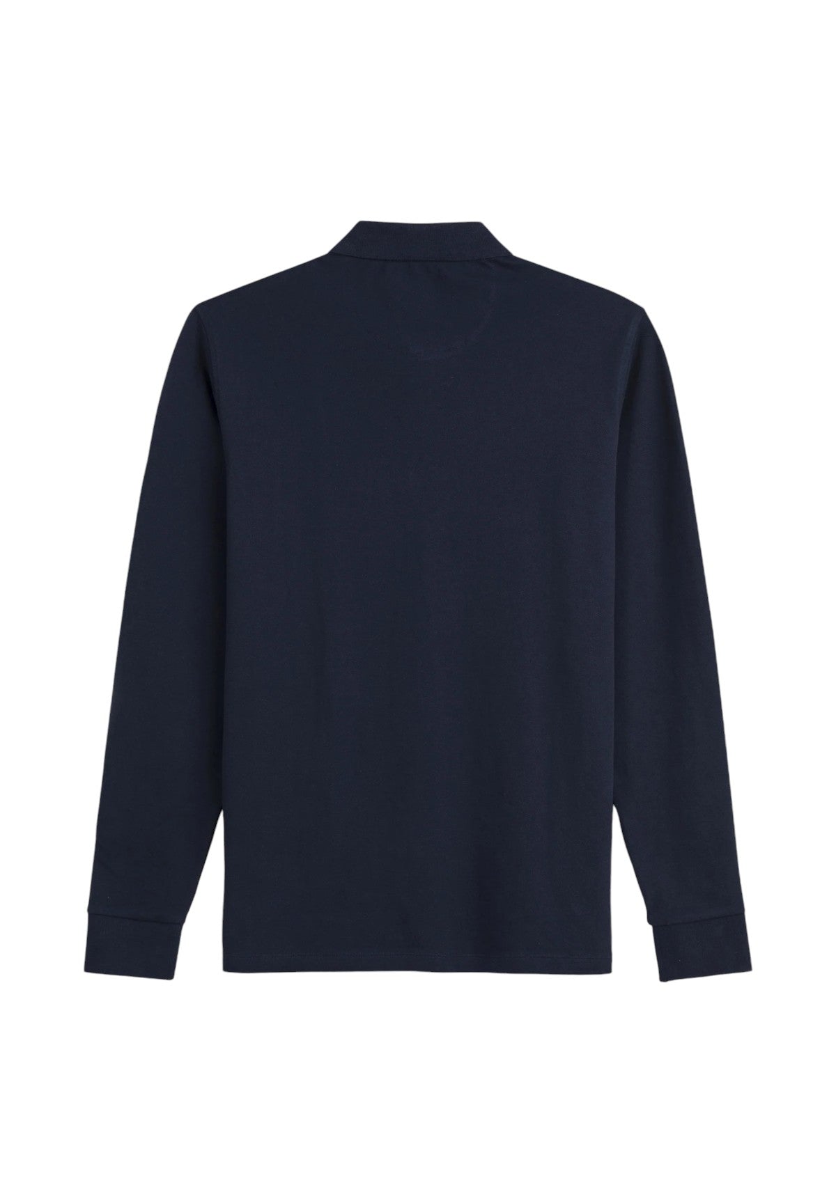 Polo Piqué Stretch Piquet Long Sleeve Polo 11MPS028-03305 Blue Navy